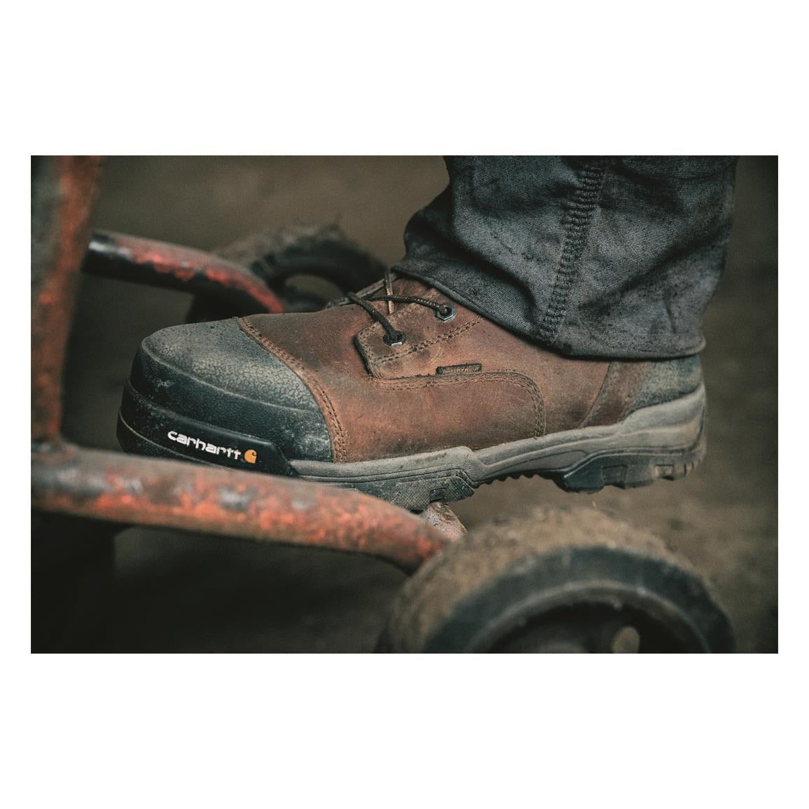 CME6355 | Carhartt Ground Force 6" Waterproof Round Composite Toe Work Boots