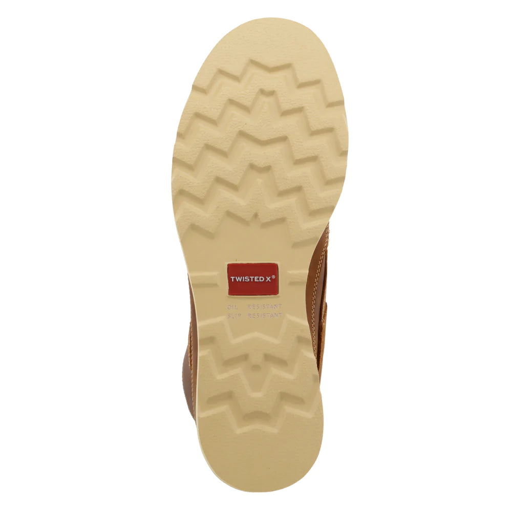 MCAS001 | 4" Wedge Sole Round Steel Toe Boots