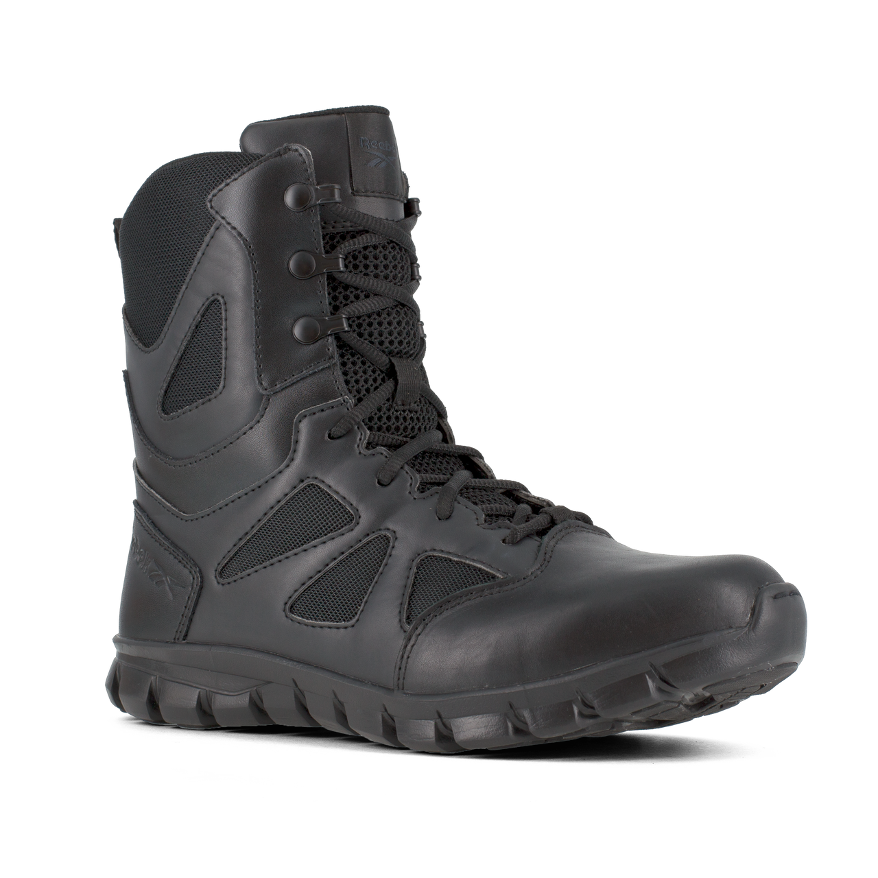 RB8805 | 8" Tactical Boot with Side Zipper Black Boots
